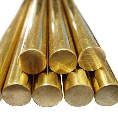 C2600 C2800 Pure Brass Медный стержень Круглый Плоский Яркий