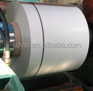 prepainted таблица расцветки 9016 ppgi белая гальванизировала стальное ppgl катушки 0.4mm в стальных катушках цвет покрыл стальное PPGI